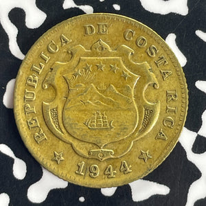 1944 Costa Rica 25 Centimos Lot#T8806