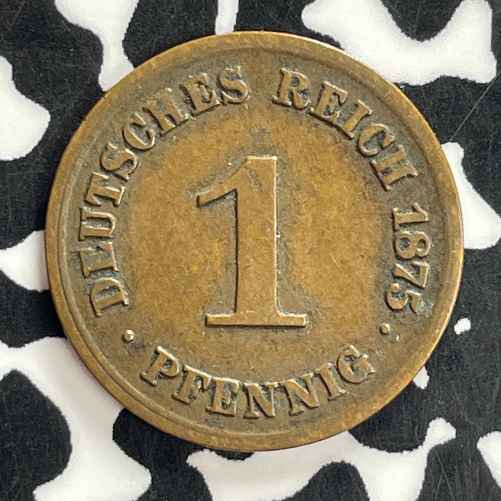 1875-C Germany 1 Pfennig Lot#C3902