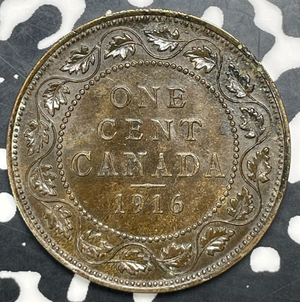 1916 Canada Large Cent Lot#C0293 Nice!