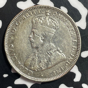 1934 Australia 1 Shilling Lot#T1555 Silver! Better Date, Scratches