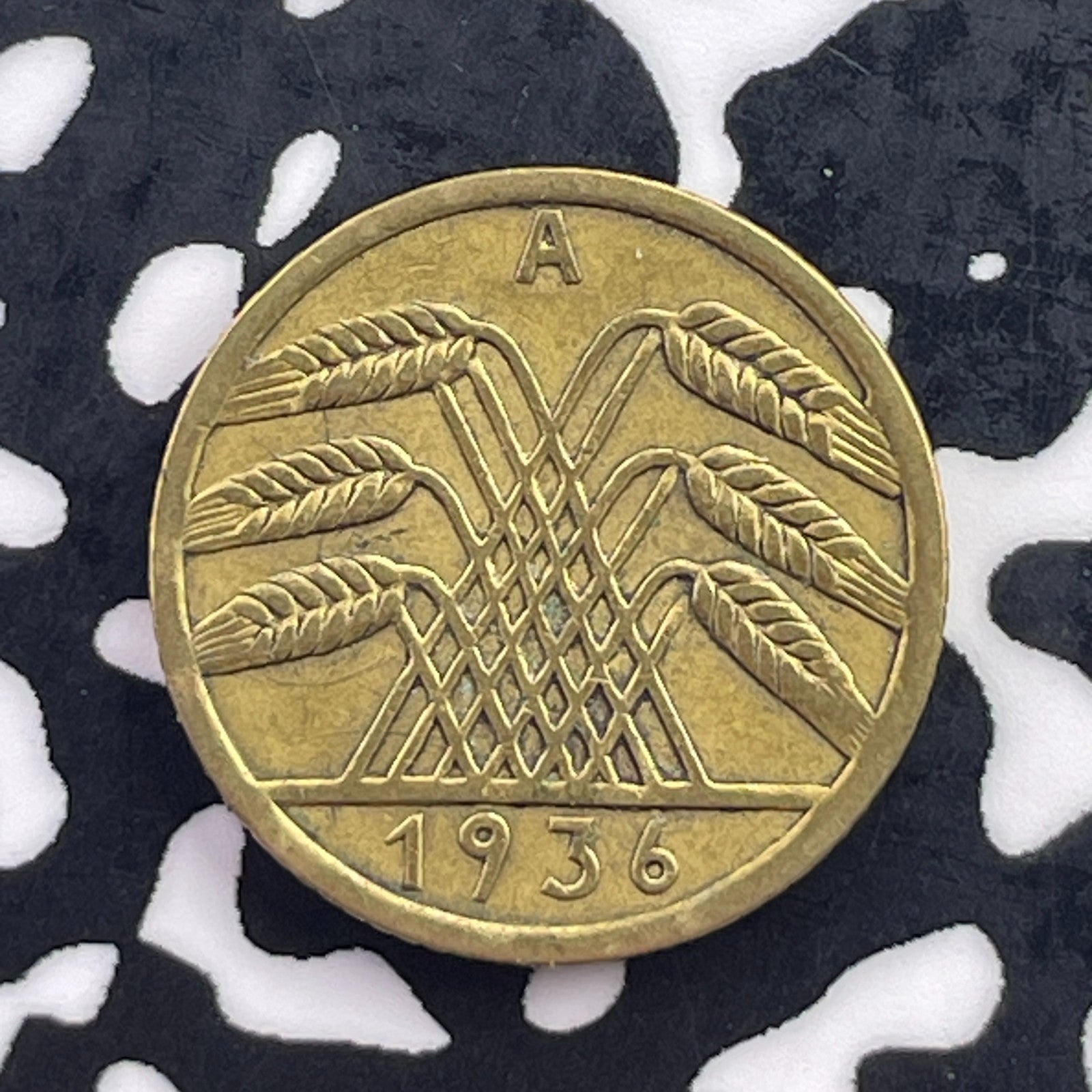 1936-A Germany 5 Pfennig Lot#C5833