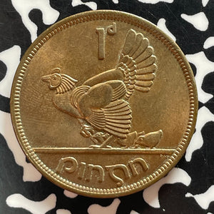 1942 Ireland 1 Penny Lot#T4752 High Grade! Beautiful!