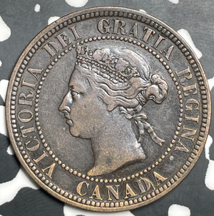 1887 Canada Large Cent Lot#T9357 Nice!