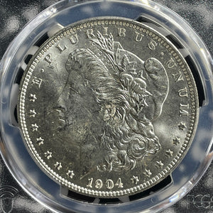 1904-O U.S. $1 Morgan Dollar PCGS MS63 Lot#G389 Silver! Choice UNC!