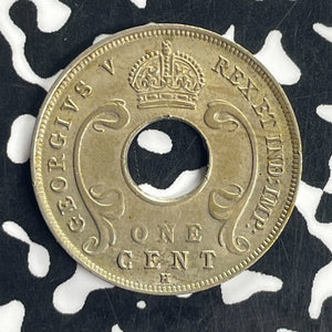 1916-H East Africa & Uganda 1 Cent Lot#T8522 Nice! Scarce!