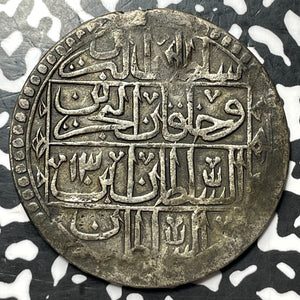 AH 1203 Year 13 (1800) Turkey 1 Yuzluk Lot#JM7827 Large Silver! KM#507