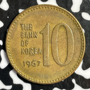 1967 South Korea 10 Won Lot#E2331