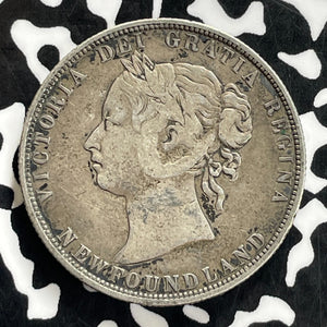 1874-H Newfoundland 50 Cents Lot#JM0230 Silver!