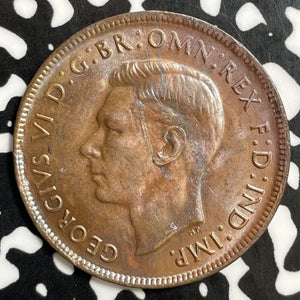 1943 Australia 1 Penny Lot#E5676 High Grade! Beautiful!