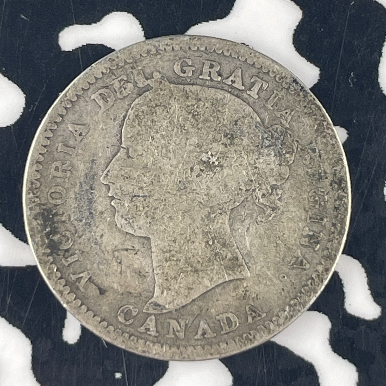 1901 Canada 10 Cents Lot#F4527 Silver!