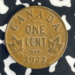 1922 Canada Small Cent Lot#T8672 Key Date!