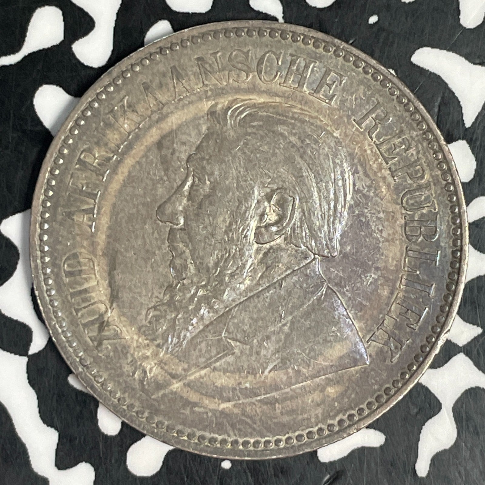 1896 South Africa 2 1/2 Shillings Lot#JM0434 Silver! Nice!