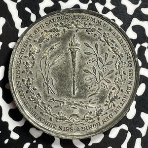 1818 Germany Friedrich August I 50th Anniversary Of Reign Medal Lot#JM9775 44mm