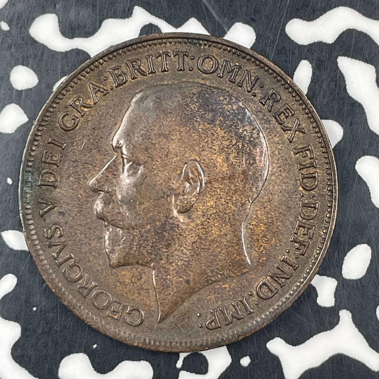 1918 Great Britain 1 Penny Lot#F5779 Nice!