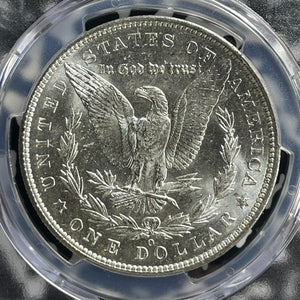 1904-O U.S. $1 Morgan Dollar PCGS MS63 Lot#G378 Silver! Choice UNC!