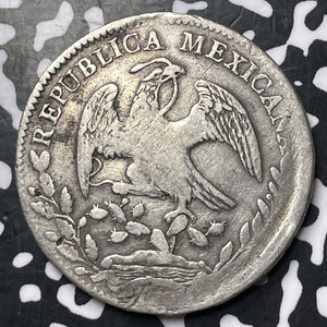 1839-Mo ML Mexico 8 Reales Lot#JM8415 Large Silver!