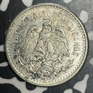 1907-M Mexico 20 Centavos Lot#T3401 Silver!