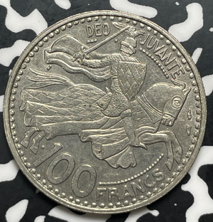 1950 Monaco 100 Francs Lot#C0331