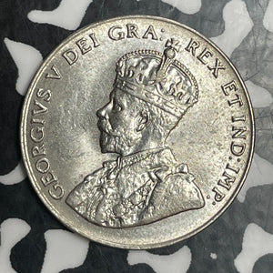 1928 Canada 5 Cents Lot#T3225 High Grade! Beautiful!