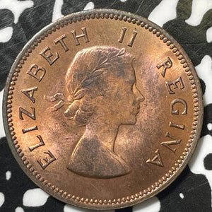 1959 South Africa 1/2 Penny Half Penny Lot#E4458 High Grade! Beautiful!