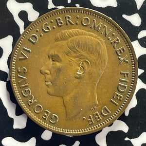 1950 Great Britain 1 Penny Lot#T8664 Nice! Key Date!