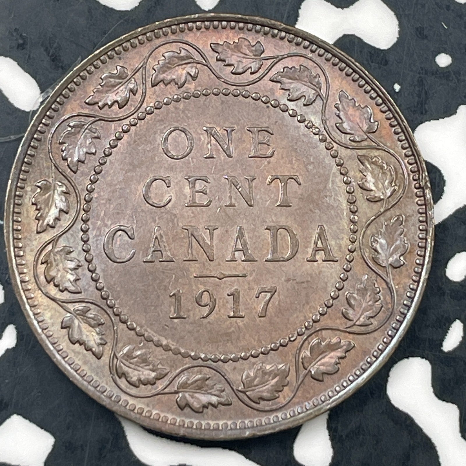 1917 Canada Large Cent Lot#N3779 Nice!