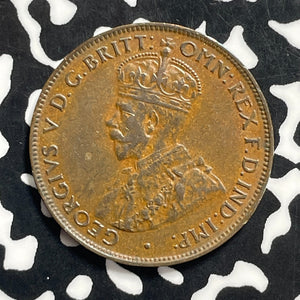 1933 Australia 1/2 Penny Lot#C0491