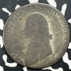 1803 Germany Prussia 4 Groschen Lot#T9740 Silver!