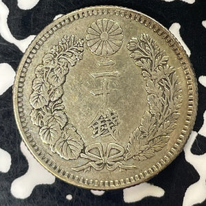 (1898) Japan 20 Sen Lot#T5880 Silver!