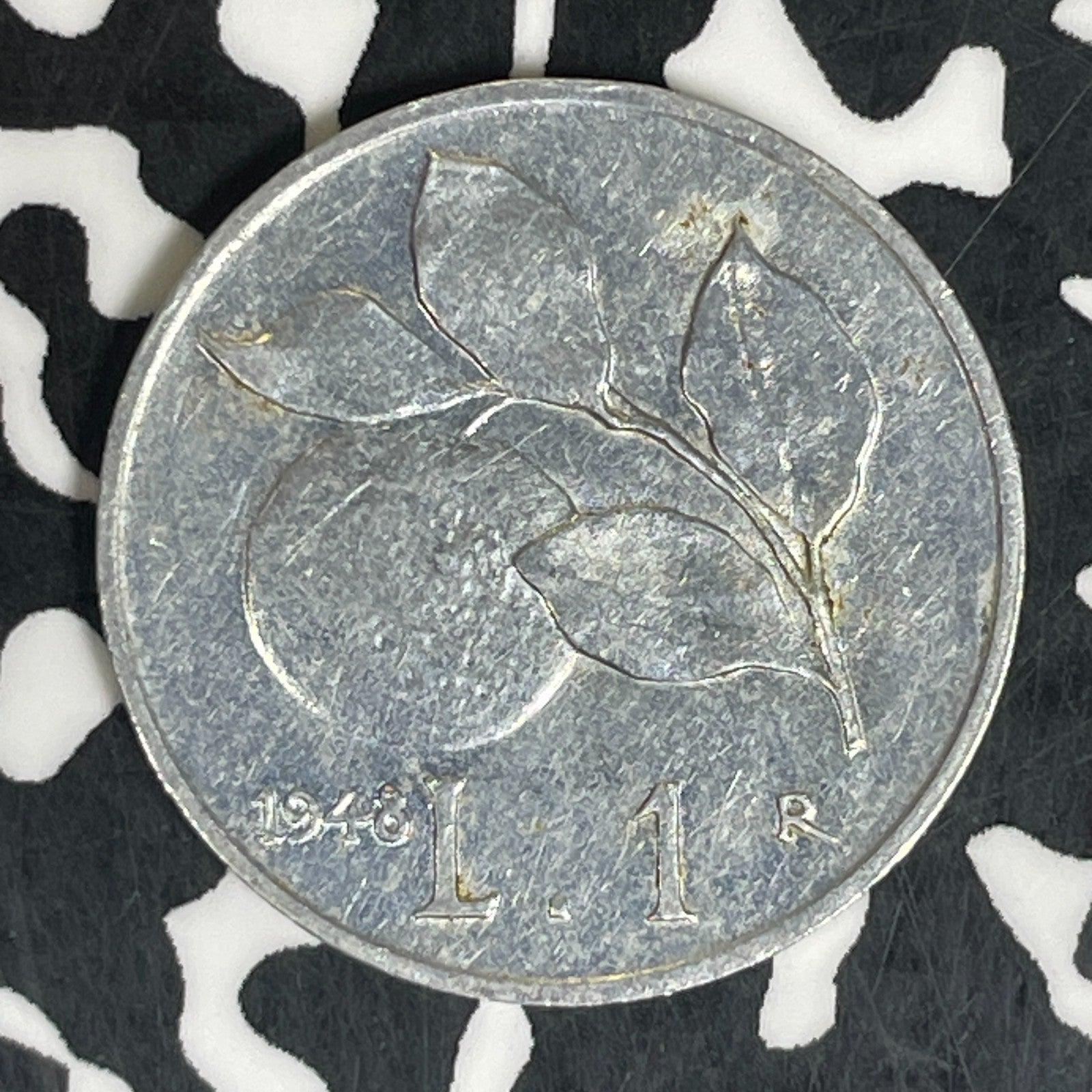 1948-R Italy 1 Lira Lot#C6012