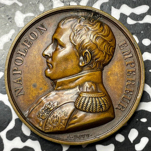 1840 France Napoleon Memorial At St. Helena Medal Lot#JM7713 Bramsen-1990, 41mm