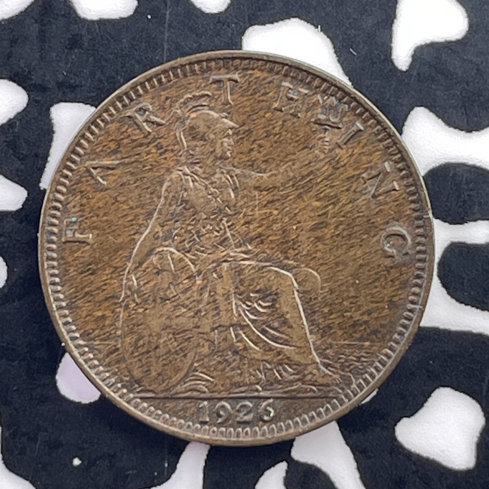 1926 Great Britain 1 Farthing Lot#C5772