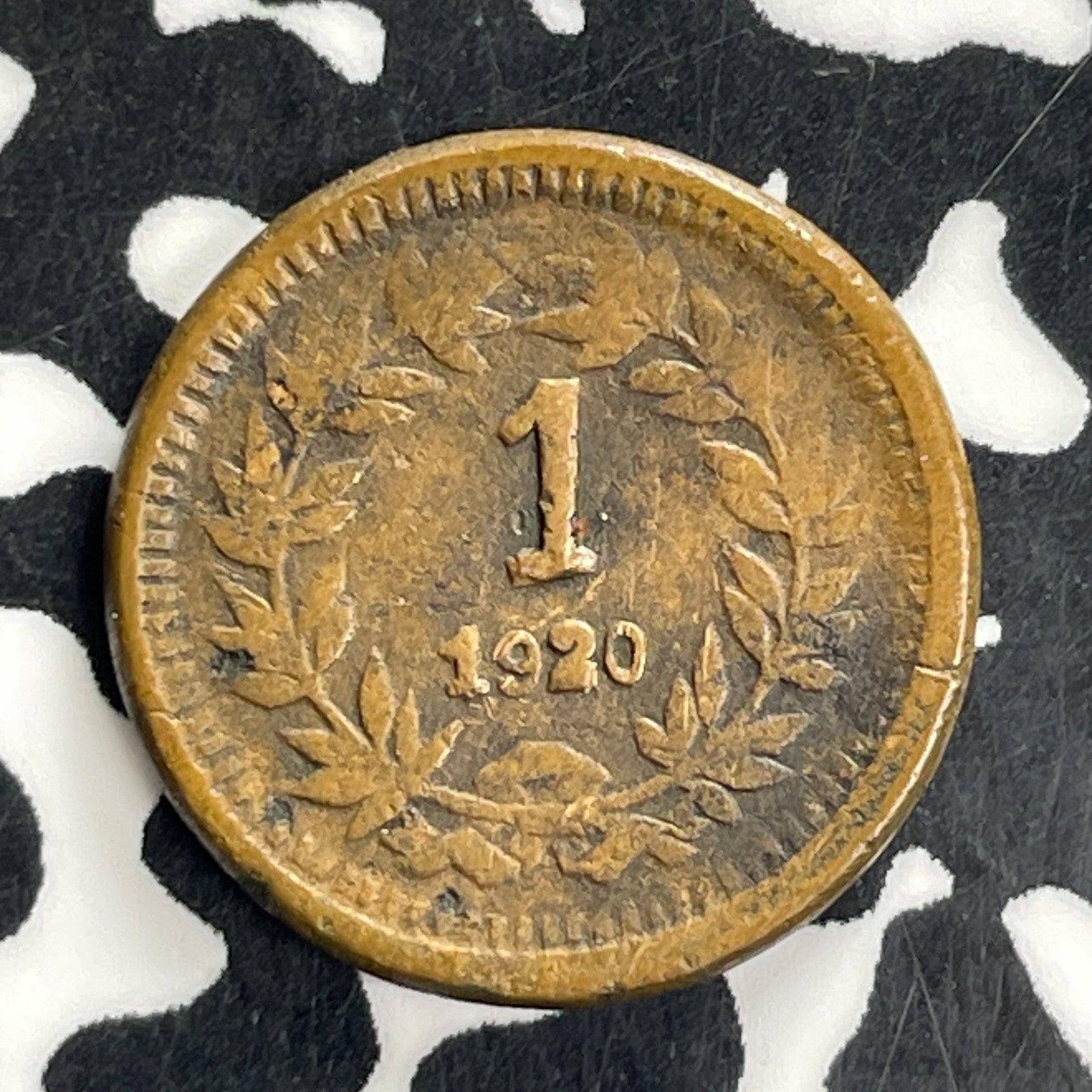 1920 Honduras 1 Centavo Lot#C3758 Very Scarce! 30,000 Minted