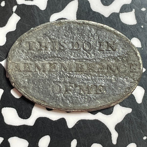 1809 Scotland Northmaven Communion Token Lot#T2372 Brooks-1037