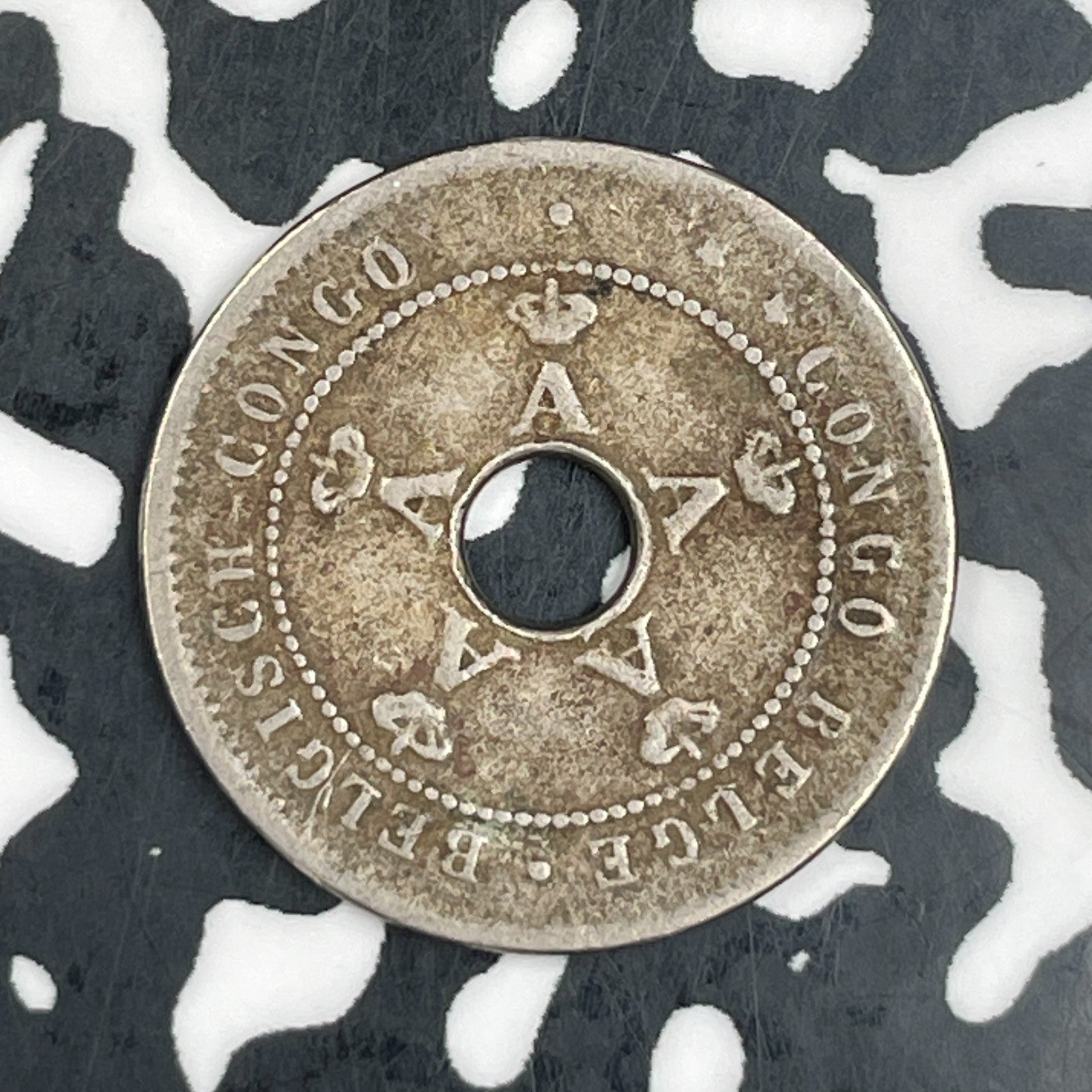 1919 Belgian Congo 5 Centimes Lot#F7666