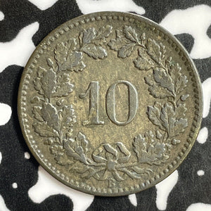 1873-B Switzerland 10 Rappen Lot#E2780