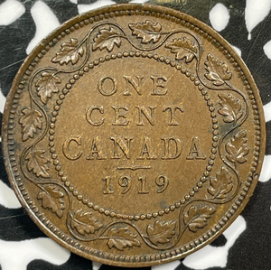 1919 Canada Large Cent Lot#D8577