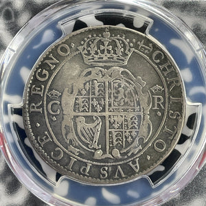 (1638-39) G.B. Charles I 1/2 Crown PCGS F15 Lot#G938 Silver! S-2858 Briot