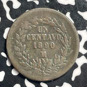 1890-Mo Mexico 1 Centavo Lot#C0519
