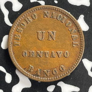 1865 Argentina 1 Centavo Lot#C0152 Nice!