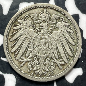 1894-A Germany 5 Pfennig (5 Available) (1 Coin Only)