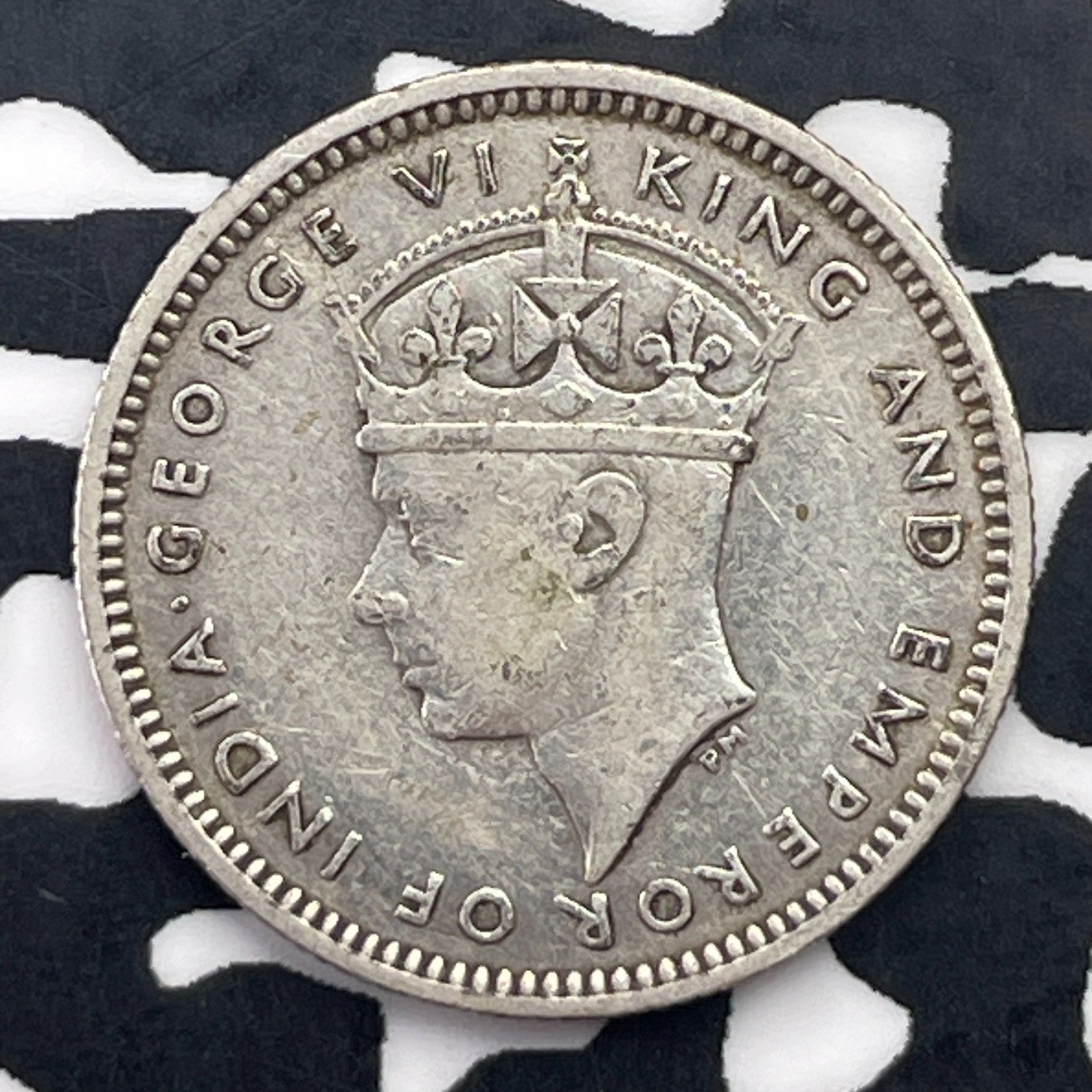 1939 British Honduras 10 Cents Lot#C2669 Silver!