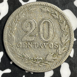 1905 Argentina 20 Centavos Lot#E5743