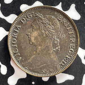1881-H Great Britain Farthing Lot#T7253 Nice!