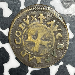 (1486-1501) Italy Padua Under Venice Agostino Barbarigo AE Bagattino Lot#JM9457