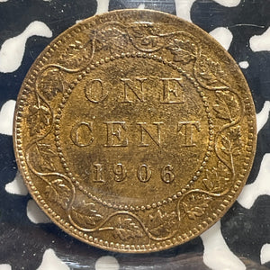 1906 Canada Large Cent ICCS MS62RB Lot#OV1590 Nice UNC!