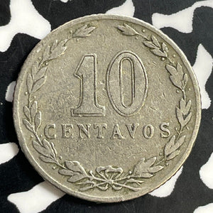 1908 Argentina 10 Centavos Lot#E9099