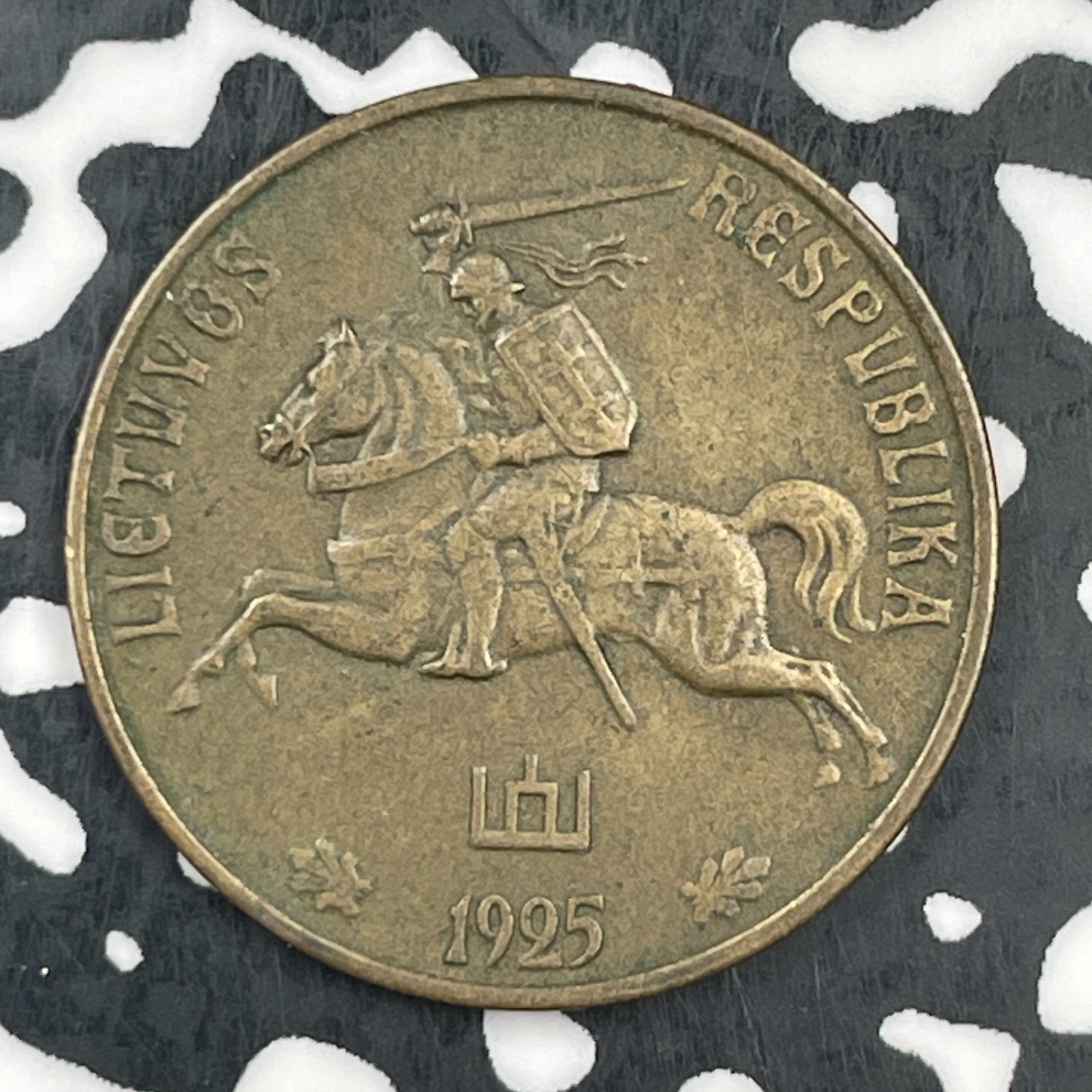 1925 Lithuania 20 Centu Lot#F8930