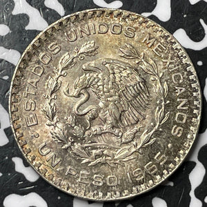 1965 Mexico 1 Peso Lot#D7798 Silver! High Grade! Beautiful!