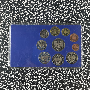 1979-G West Germany 10x Coin Proof Set Lot#B2407 With Case